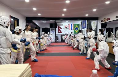 च्याम्पियन मार्शल आर्ट्सको क्यू वेल्ट टेस्ट कार्यक्रम सम्पन्न